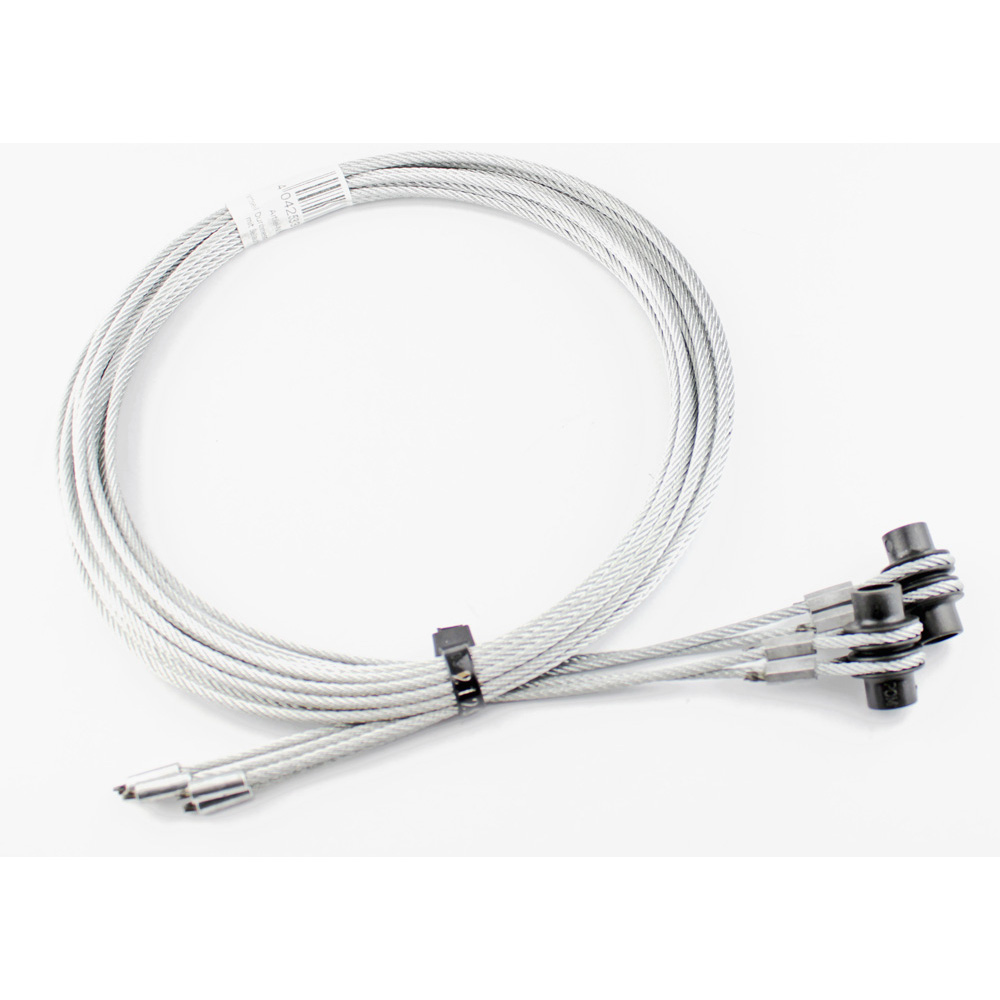 Hörmann Drahtseile Ø 3mm Beschlag Z, 2740mm, bis Torhöhe 2250mm für Sektionaltor BILD 1
