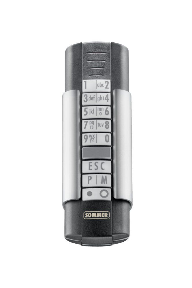 Sommer 12-Befehl-Handsender Telecody+ 868,95MHz weiß, weiß für Antriebe BILD 2