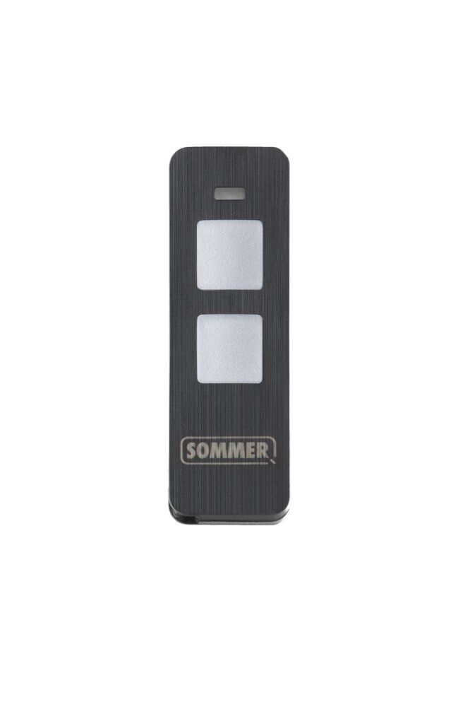 Sommer Handsender 2-Tasten Pearl Twin 868,95 MHz schwarz/chrom für Antriebe BILD 2