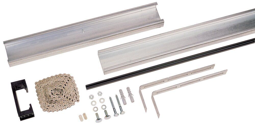 Sommer Laufschienenverlängerung C-Schiene Verlängerung Set, 800 mm für Antriebe BILD 1
