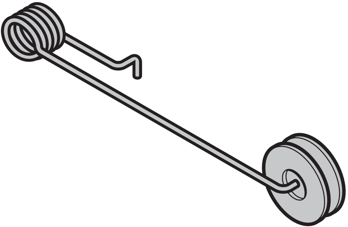 Hörmann Drehfeder für Torgliedhöhe TH >= 625mm für Industrie-Sektionaltor BILD 9
