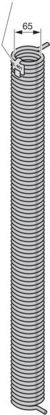 Hörmann Torsionsfeder R401, innen Ø 65mm für Industrie-Sektionaltor BILD 1