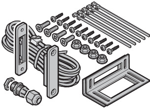 Hörmann Schlupftürkontakt STK 2, Set für Antriebe & Steuerungen / 436258