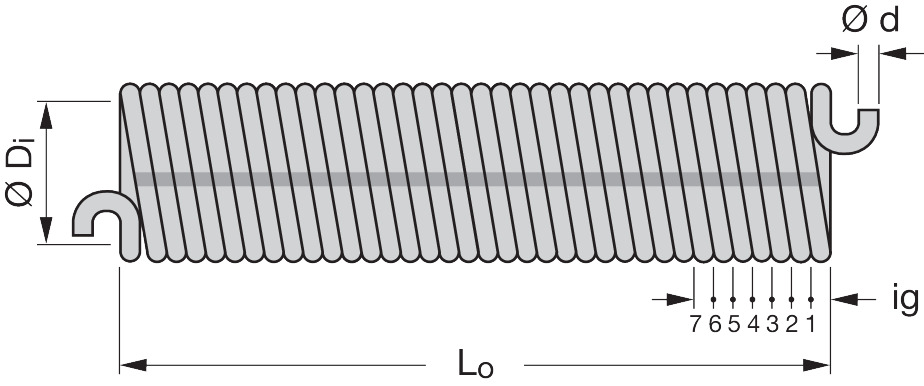 Hörmann Torsionsfeder L701 oder L20 mit Spannkonus für Sektionaltor BILD 9