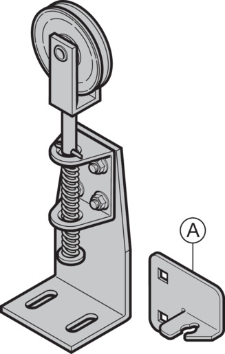 Hörmann Kettenspanner für Rundstahlkette HKZ,rechts für Industrie-Sektionaltor BILD 1