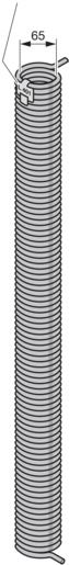 Hörmann Torsionsfeder L407, innen Ø 65mm für Industrie-Sektionaltor BILD 1