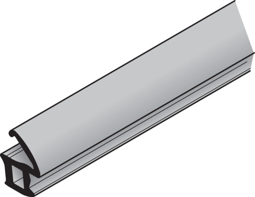 Hörmann T30 Zargendichtung P103 Länge: 7500mm, schwarz für Türen / 479303 BILD 9