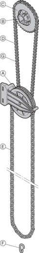 Hörmann Rollenkette 1156mm lang für Industrie-Sektionaltor / 3076888 BILD 1