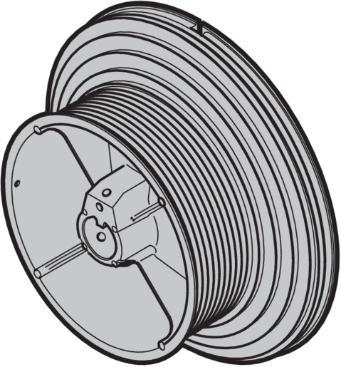 Hörmann Seiltrommel Gr.8 links für Industrie-Sektionaltor / 3086195 BILD 1