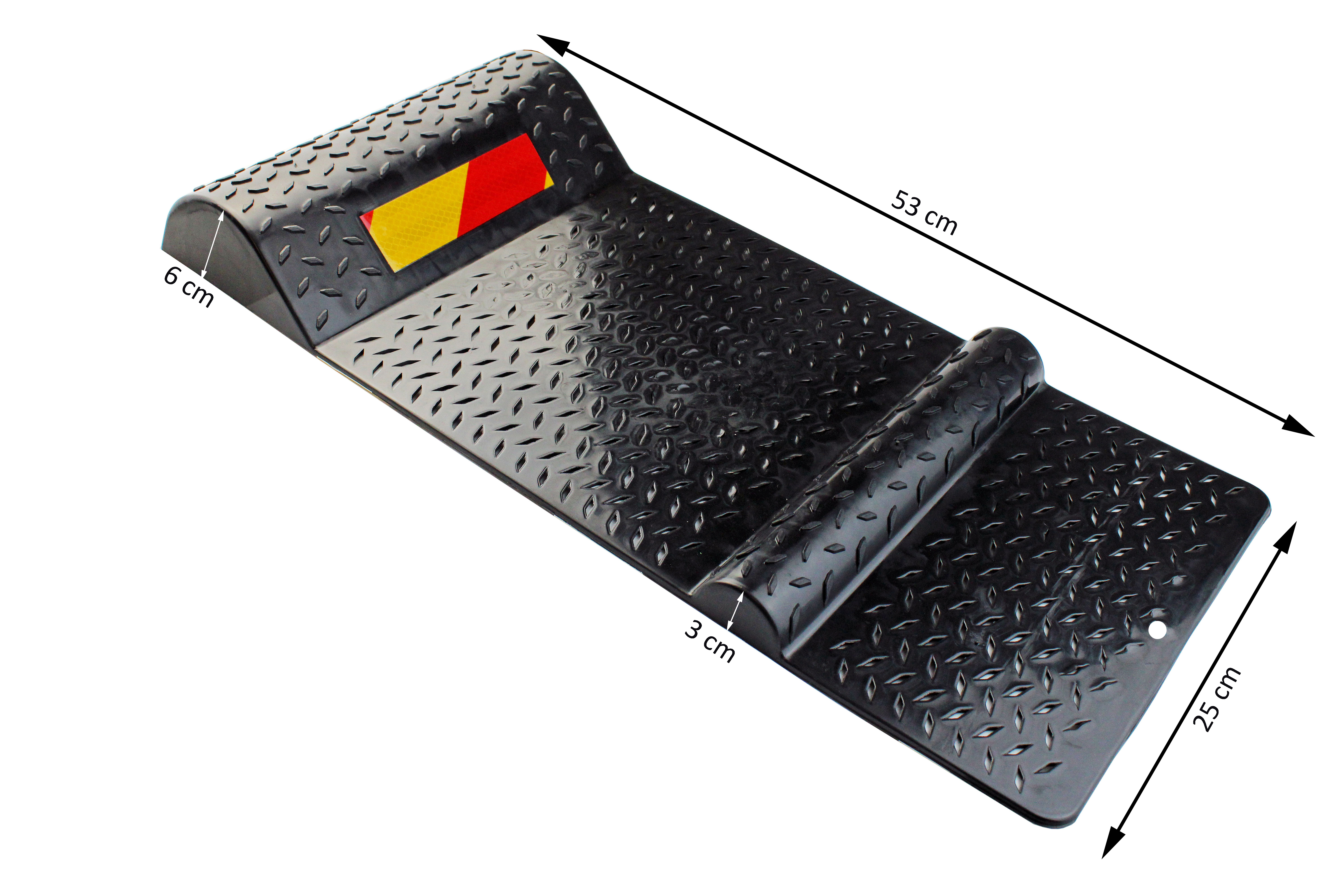 4DOOR Autostopper-Matte selbstkelebende Einparkhilfe,rutschfest, Schwarz für PKW BILD 6