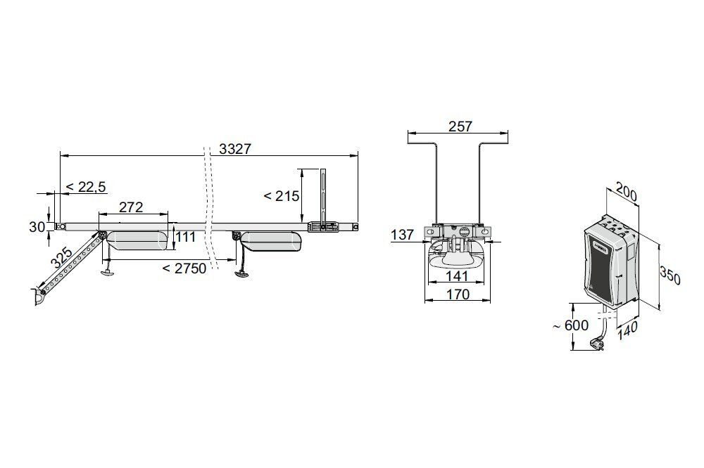 Sommer tiga+ Steuerungseinheit, anthrazit für Antriebe / S1045600001 BILD 9