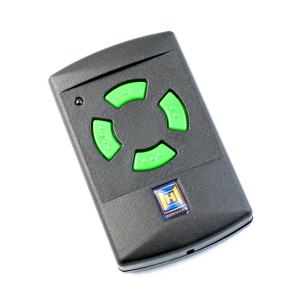 Hörmann Mini - Handsender HSM 4, 26,975MHz, Tastenfarbe grün für Antriebszubehör BILD 1