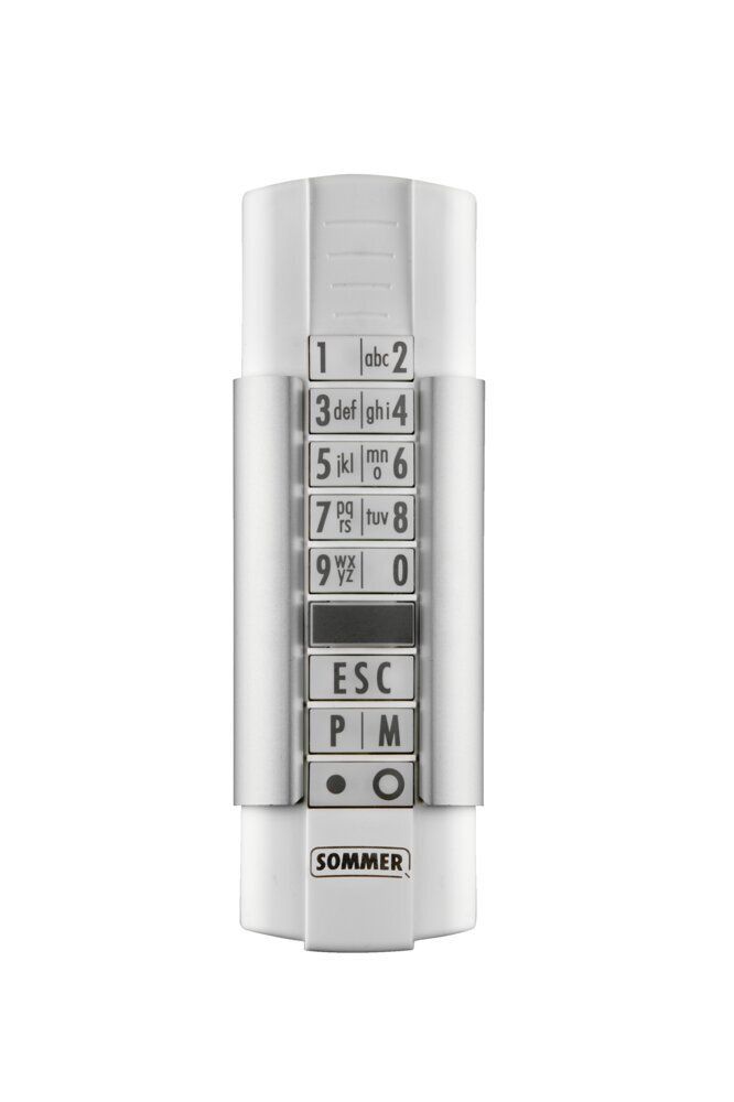 Sommer 12-Befehl-Handsender Telecody+ 868,95MHz weiß, weiß für Antriebe BILD 6