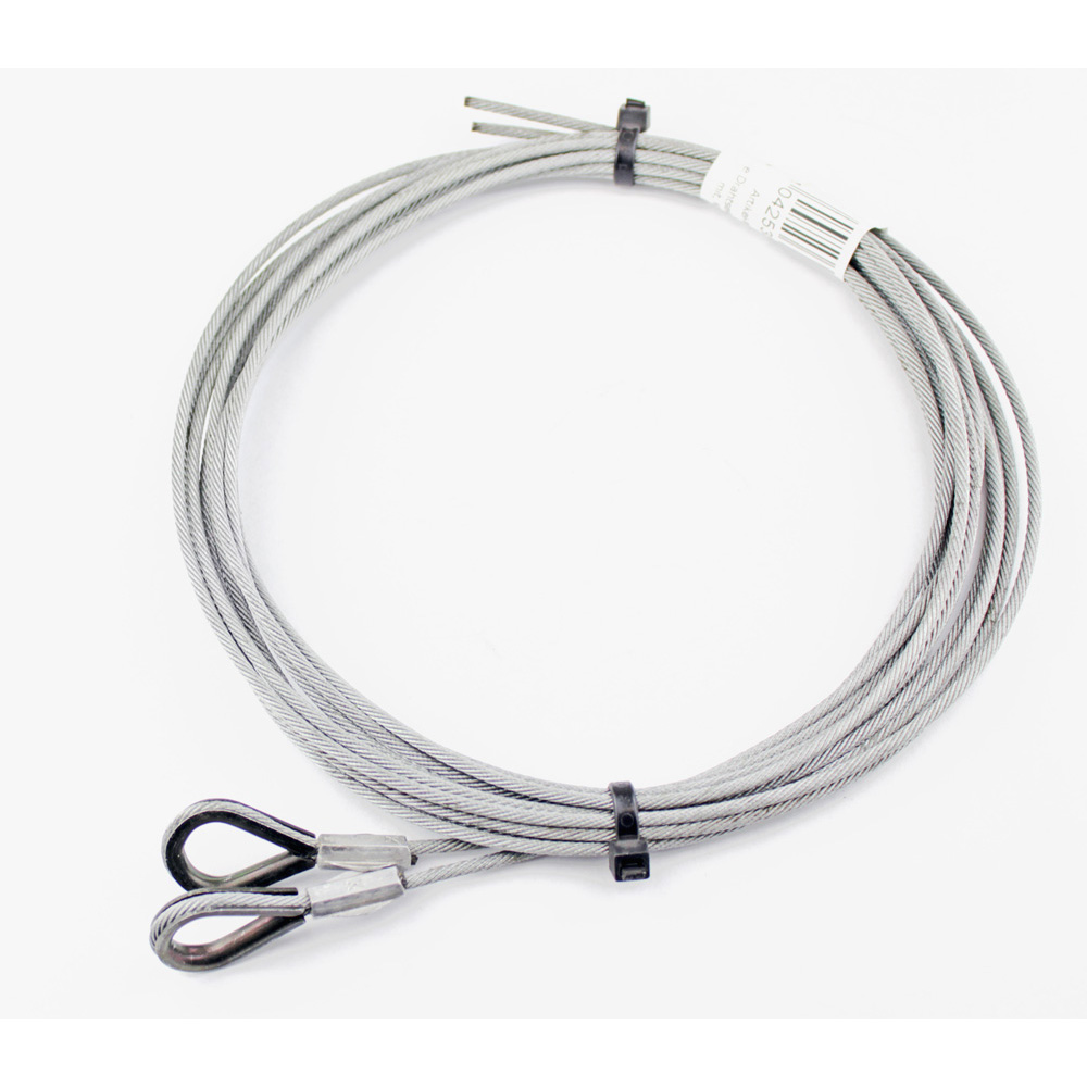 Hörmann Drahtseile Ø 3mm Beschlag H, 4540mm, bis Torhöhe 2250mm für Sektionaltor BILD 1