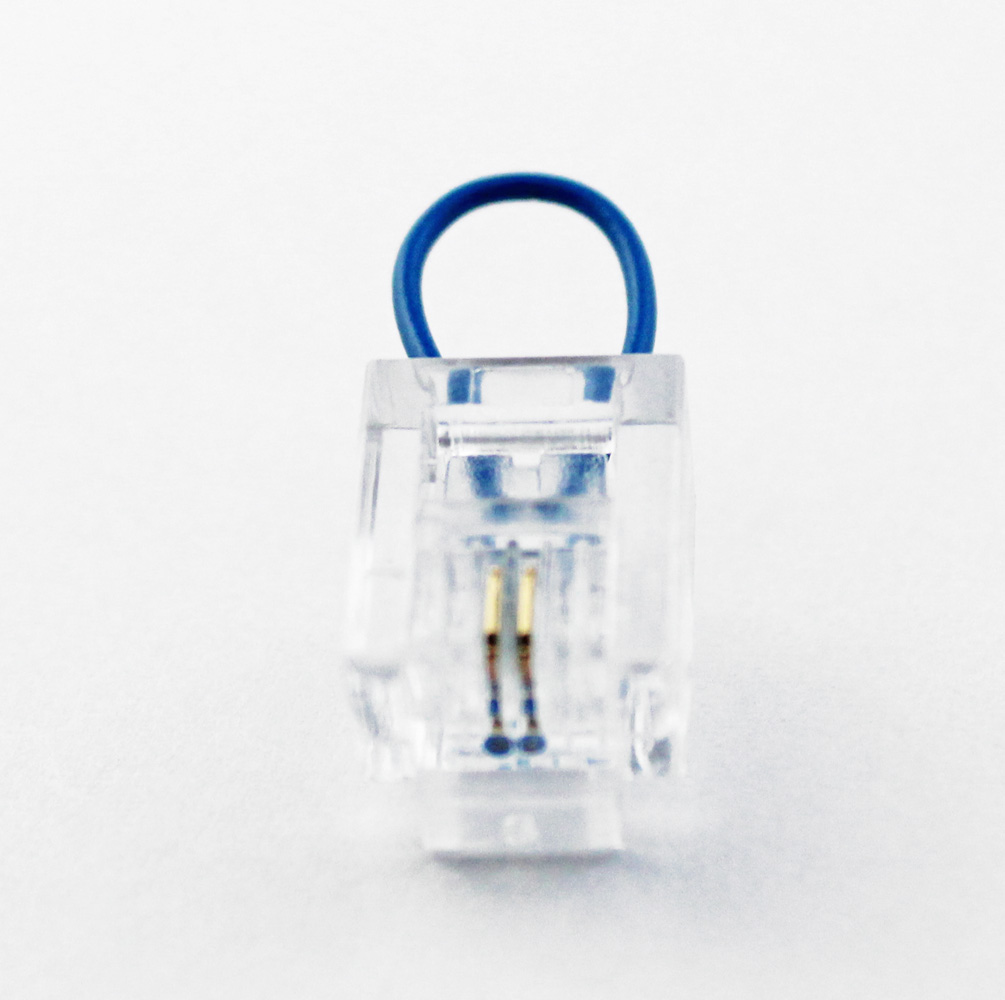 Hörmann Brückenstecker (RJ12), Ruhestromkreise (blau) für Antriebe & Steuerungen BILD 2