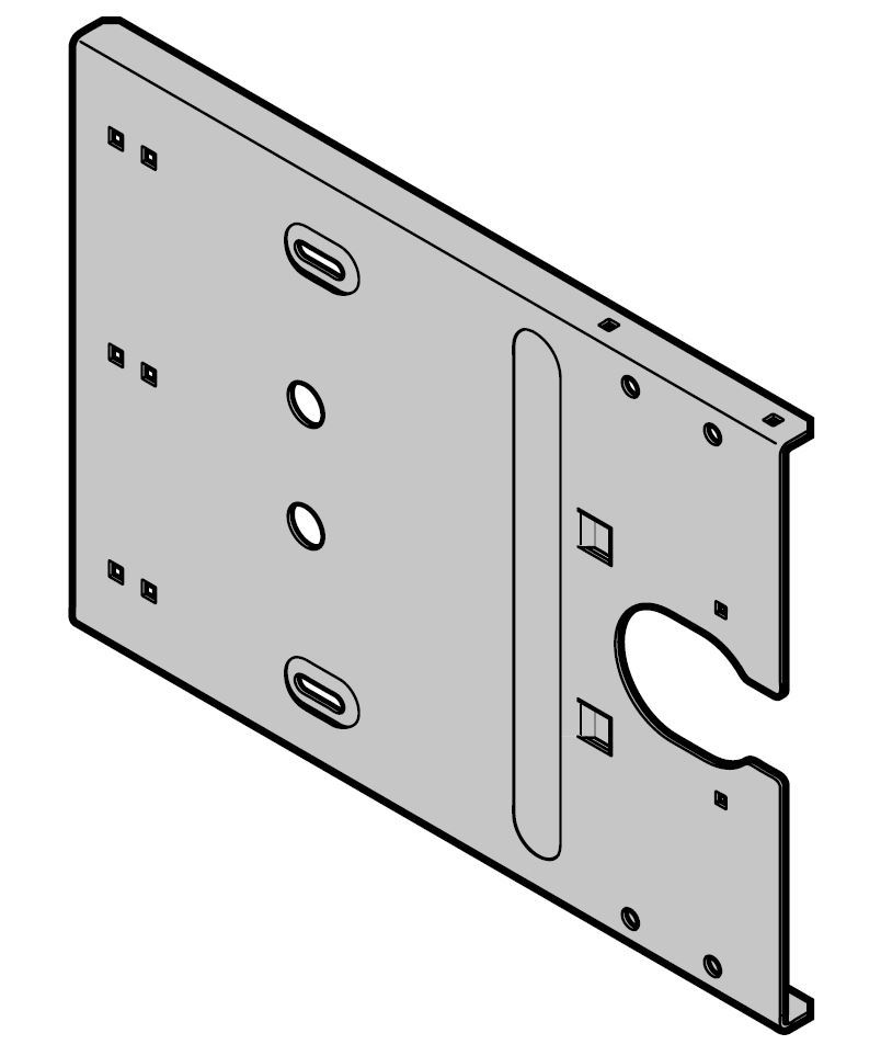 Hörmann Konsole U6 für Torsionsfederwellen für Industrie-Sektionaltor BILD 1