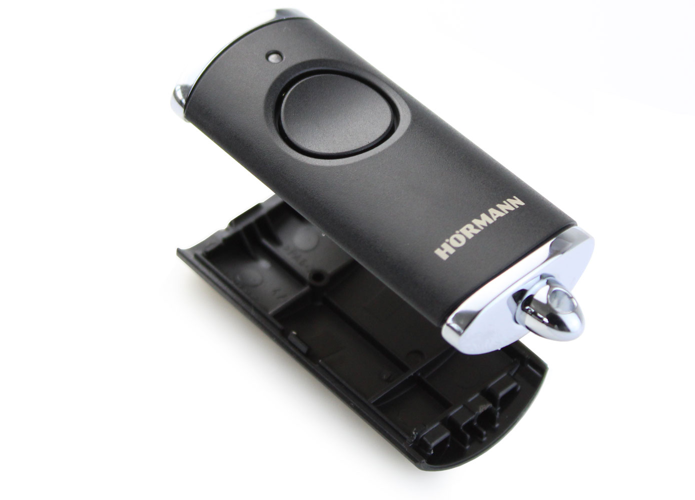 Hörmann Ersatz Gehäuse HSE 1 für Handsender 1-Tasten, schwarz/Chrom BILD 1