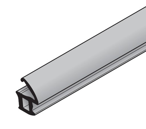 Hörmann T30 Zargendichtung P04 Länge: 7500mm, schwarz für Türen / 449854 BILD 1