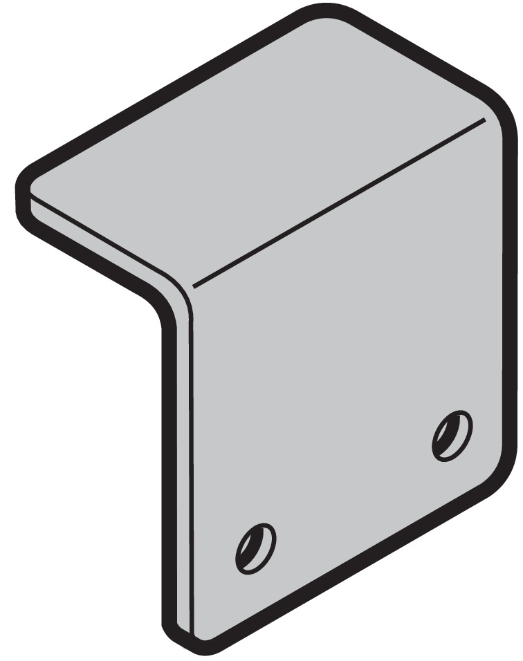 Hörmann Auflaufschutz 63x32x60 Edelstahl, für BT 42 für Industrie-Sektionaltor BILD 9