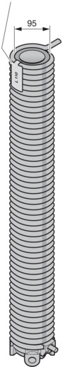 Hörmann Torsionsfedereinheit R205 für Industrie-Sektionaltor / 3090553 BILD 1