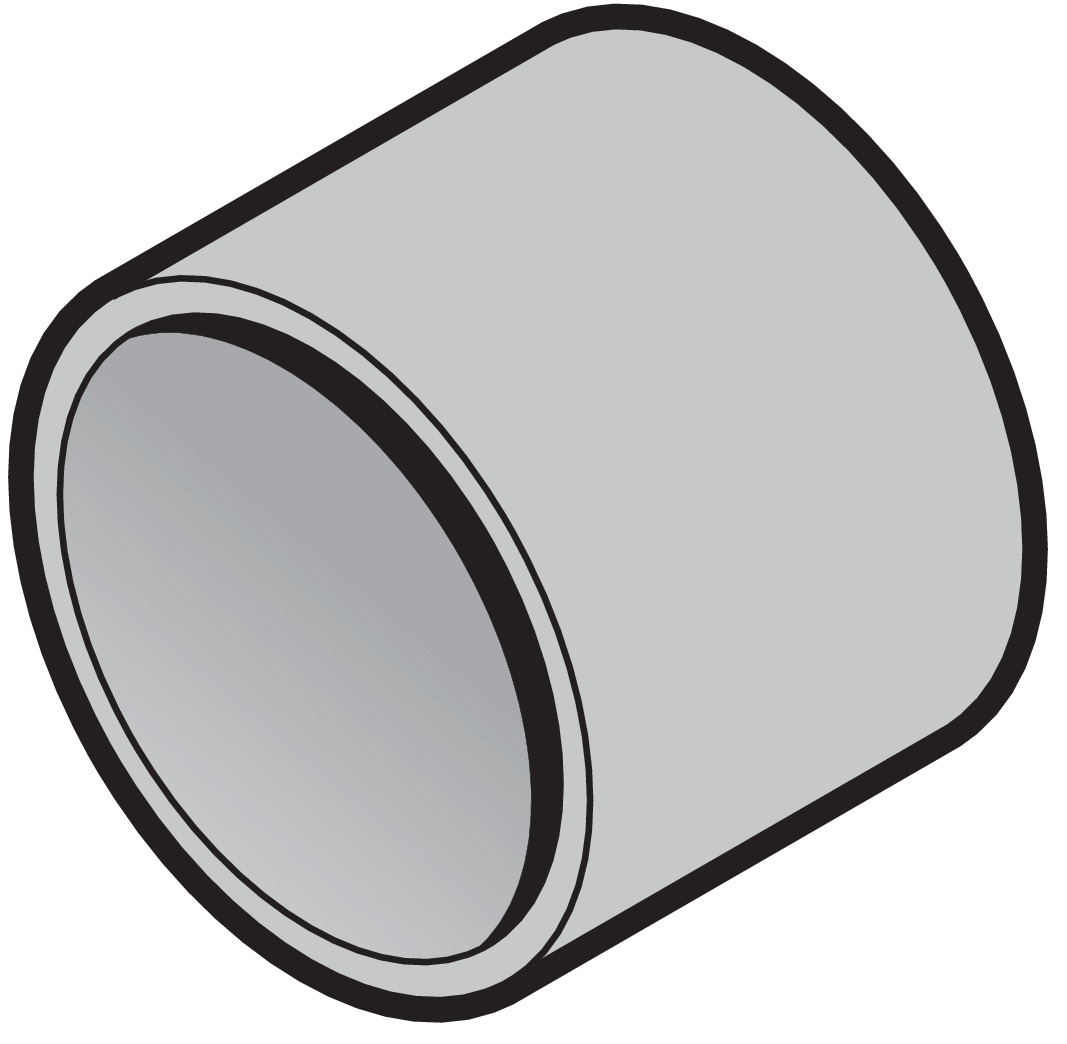Hörmann Distanzrohr für doppelte Federwelle L= 34mm für Industrie-Sektionaltor BILD 9