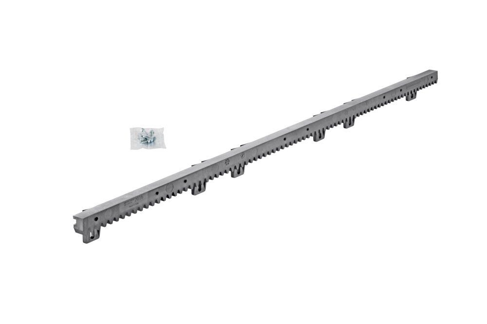 Sommer Zahnstange für STA Modul 4 bis 600 kg inkl. Montagebeutel für Schiebetore BILD 1