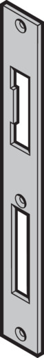 Hörmann Schließblech 92mm, für Schlupf- und Nebentür für Industrie-Sektionaltor BILD 9