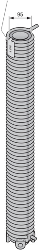 Hörmann Torsionsfedereinheit R107 für Industrie-Sektionaltor / 3090548 BILD 1