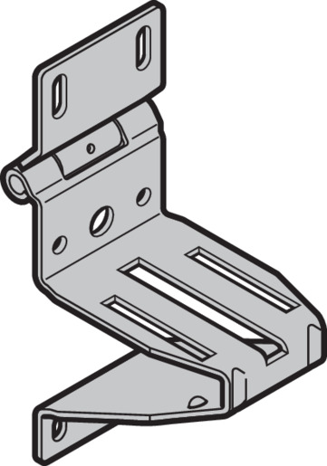 Hörmann Rollenbock Typ 6 für S.Tür o. Sto.Schw. für Industrie-Sektionaltor BILD 1