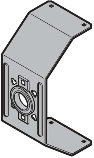 Hörmann Drehmomentstütze kpl. Federwelle für Industrie-Sektionaltor BILD 1