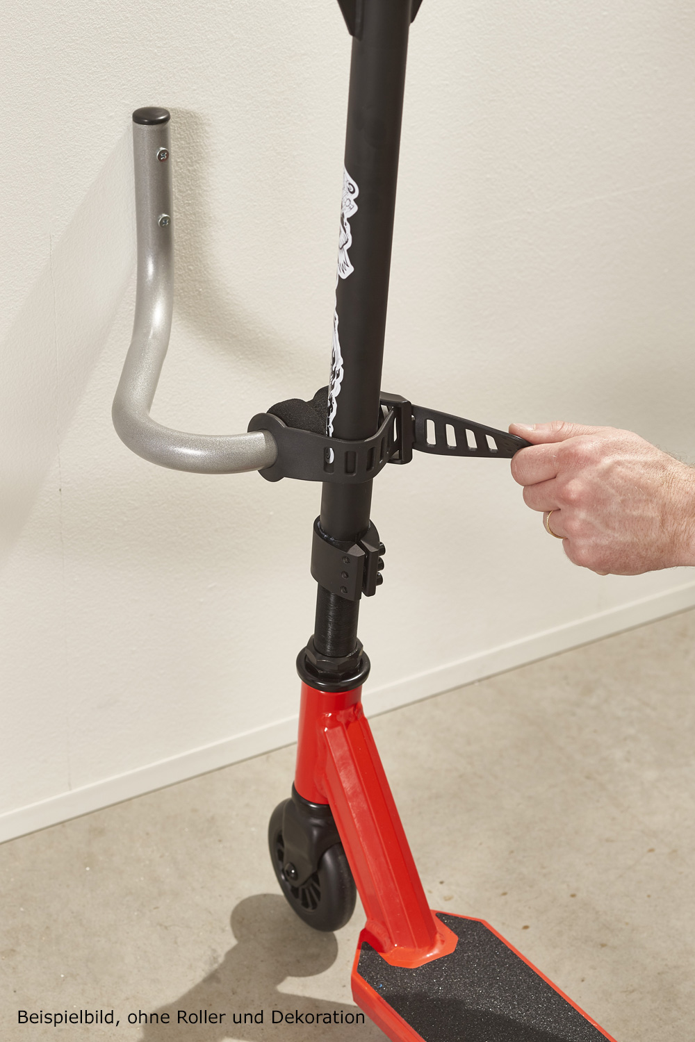 MOTTEZ Wandständer Stellplatz einfache Befestigung & stabiler Halt für Roller BILD 4