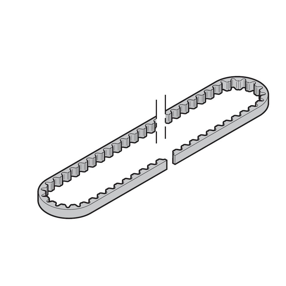 Hörmann Zahnriemen für Führungsschiene FS60/FS6, mittel für Garagentorantriebe BILD 9