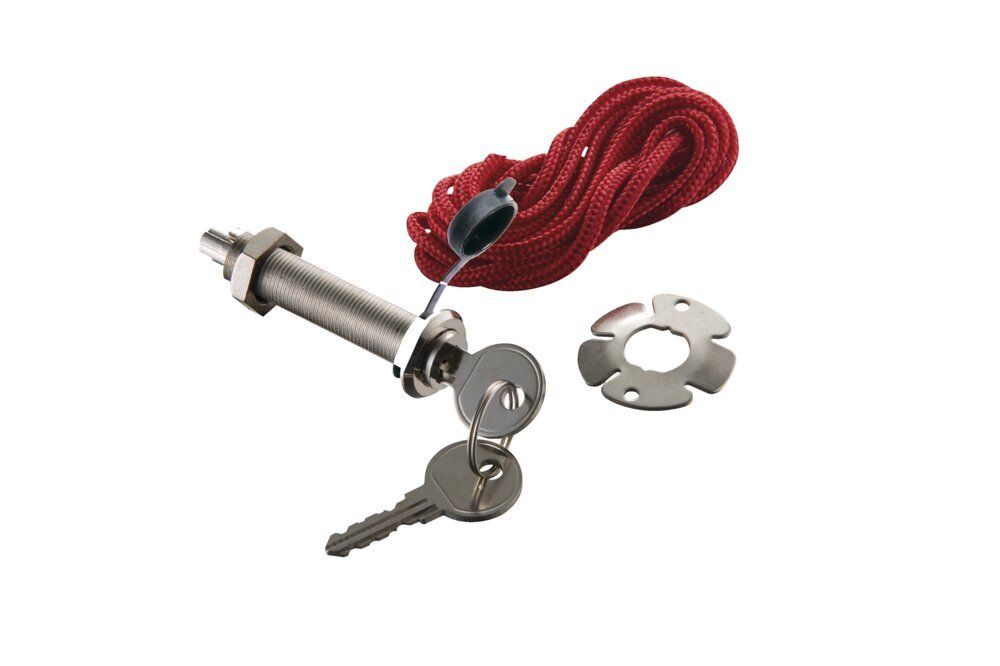 Sommer Notentriegelungsschloss, Ø 13 mm x 50 mm, „Standardkey“ für Gargentore BILD 1