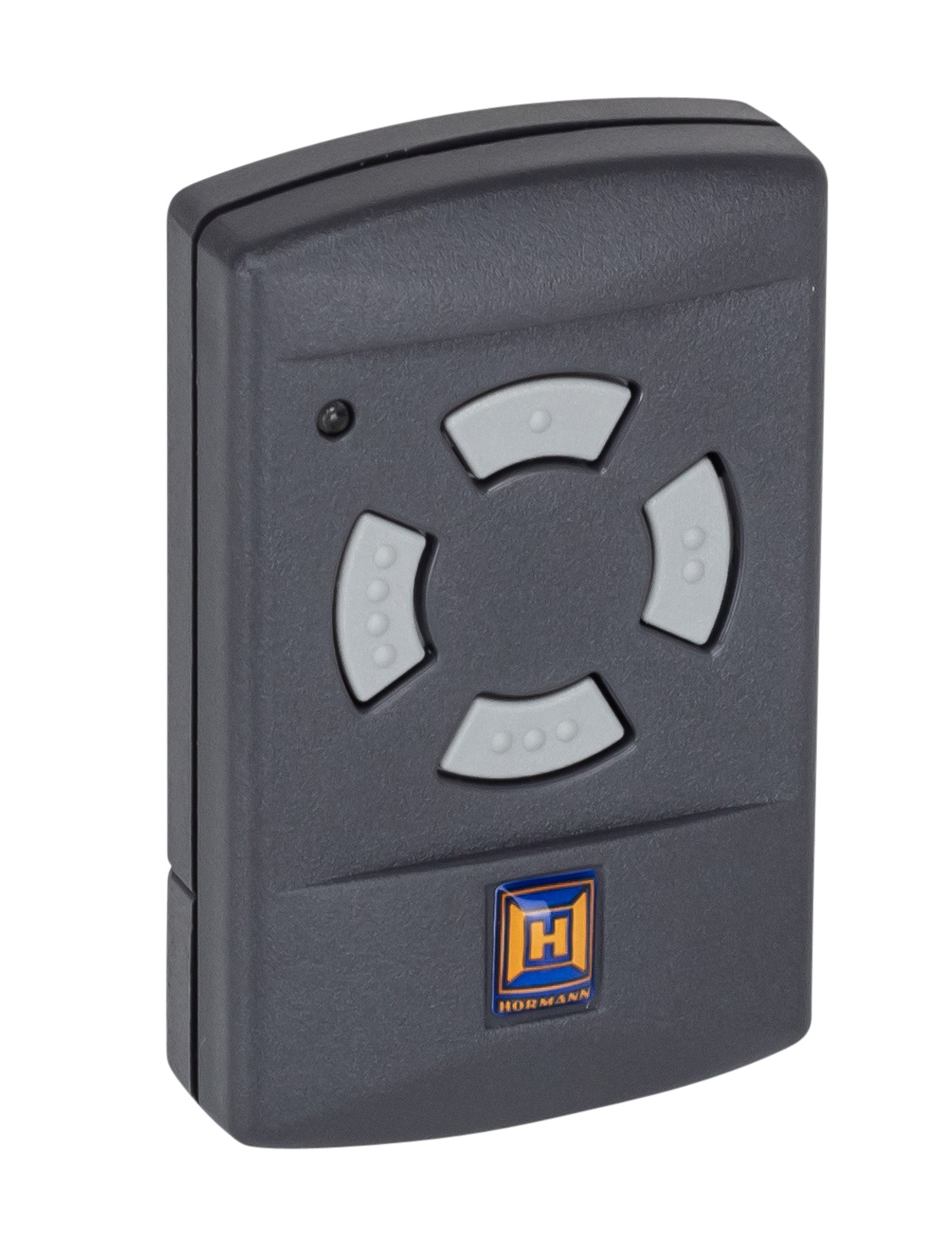 Hörmann Mini Handsender HSM 4, 40 MHz Tastenfarbe grau, grau für Antriebszubehör BILD 1