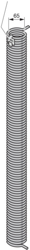 Hörmann Torsionsfeder L404, innen Ø 65mm für Industrie-Sektionaltor BILD 1