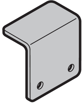 Hörmann Auflaufschutz 63x32x60 Edelstahl, für BT 42 für Industrie-Sektionaltor BILD 1
